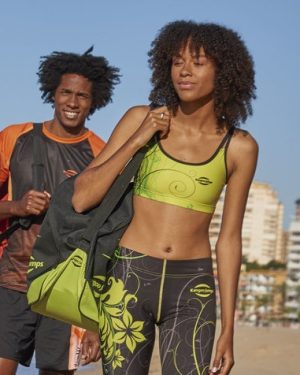 Pack Sac Noir/Jaune + String Top Ivy (Kangoo Jumps®)