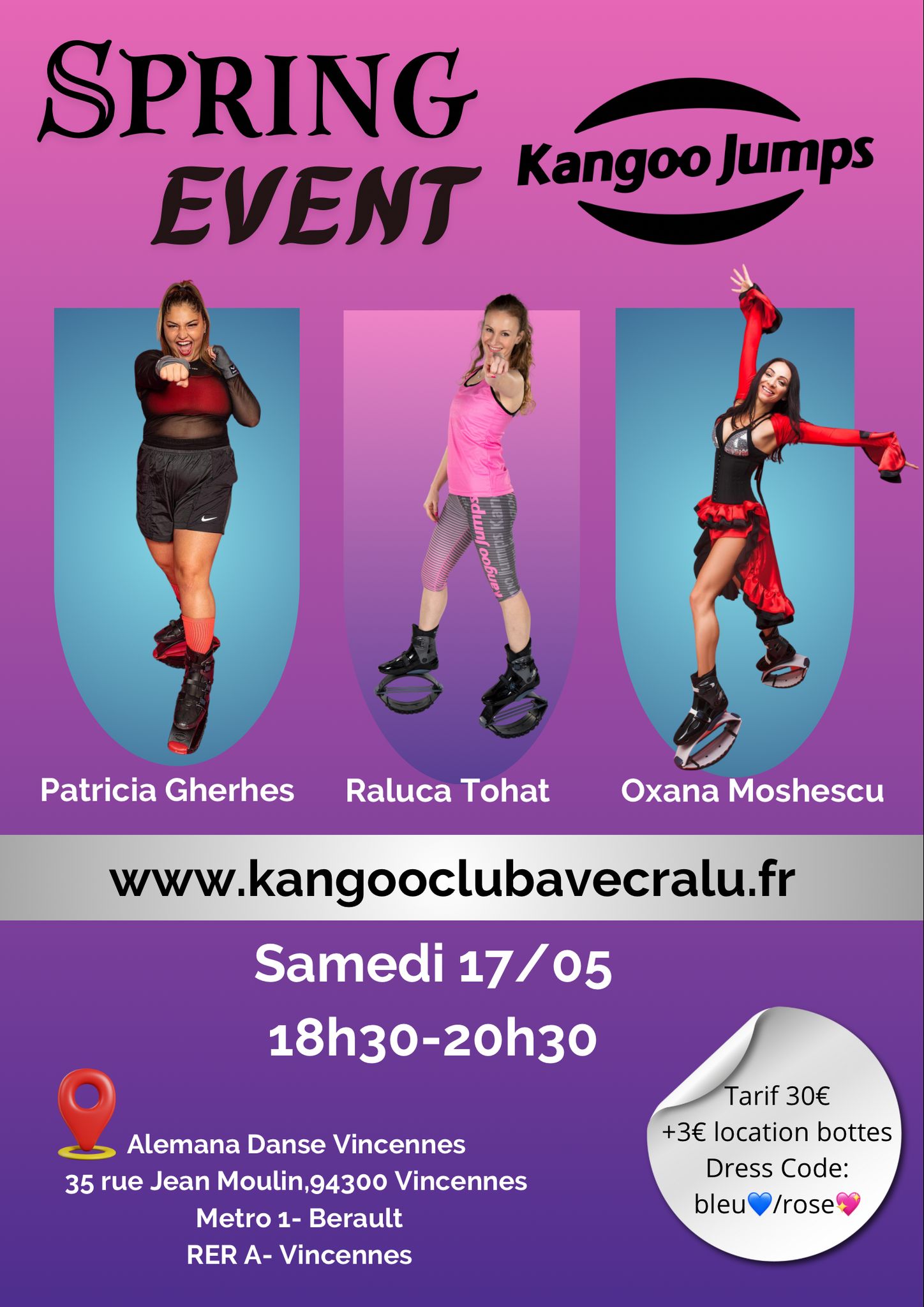MASTERCLASS KANGOO JUMPS® – SPRING EVENT